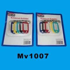 6PCS KEY RINGLUGGAGE NAME BRand