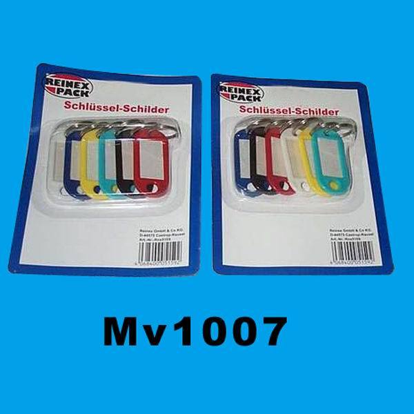 6PCS KEY RINGLUGGAGE NAME BRand