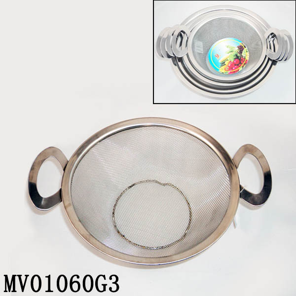 18CM STRAINER SS