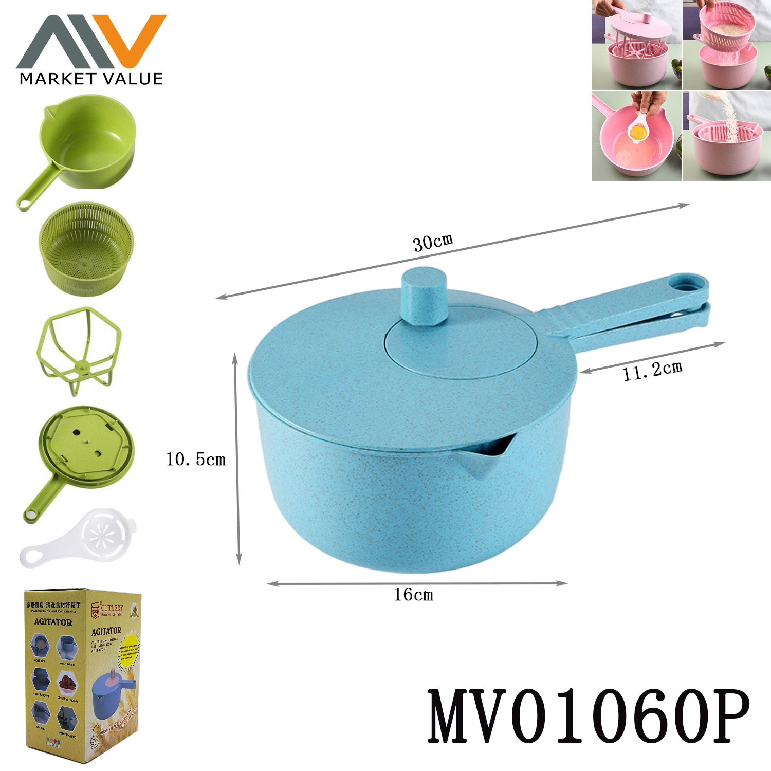5 SETS Of Multifunctional Vegetable Dehydrator BOX