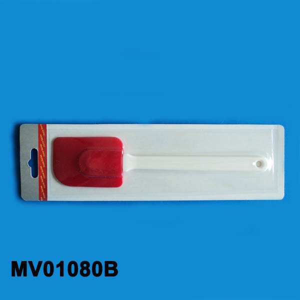 WHITE Handle SILICONE BUTTER KNIFE