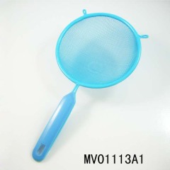 16CM STRAINER with PLASTIC Handle TAG CARD style 2