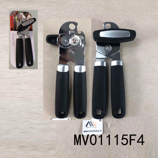 CHROME CAN OPENER with SOFT Handle