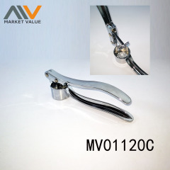 NEW MINI GARLIC PRESS ZINC-ALLOY