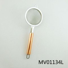 DIA 9CM SS STRAINER with TUBE Handle