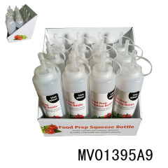 PLASTIC FOOD PREP SQUEEZE BOTTLE DISPLAY BOX