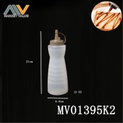 12 oz.Plastic Crowded Jam Bottle