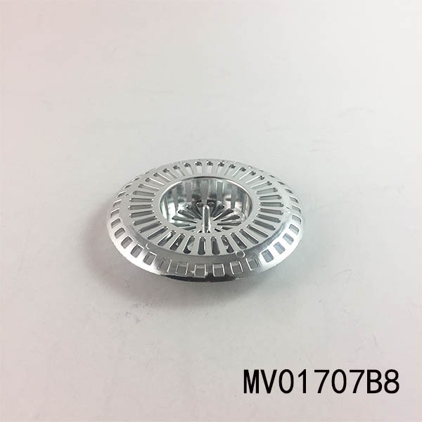 PLASTIC SINK STRAINER with CHROME TC