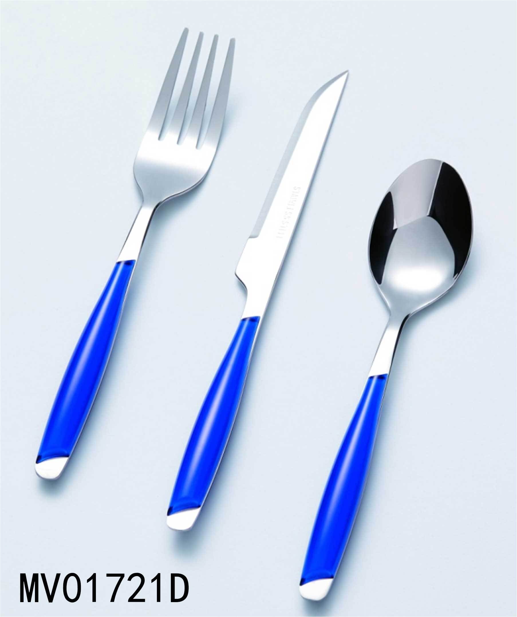 3pcs Full Tang Cutlery set with PS Handle TC