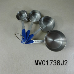 SETS OF 4PCS MEASURING CUP with TPR Handle TC