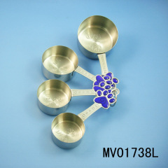 4PCS SS MEASURE CUP