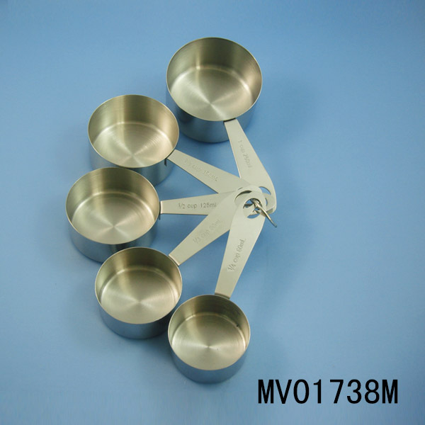 5PCS SS MEASURE CUP style 2