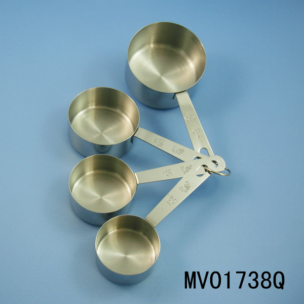 4PCS SS MEASURE CUP style 4