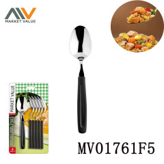 SET of 6 Pcs SS Dinner Spoon with PP Handle