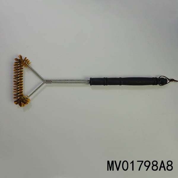 BBQ BRUSH PLASTIC Handle TC style 2