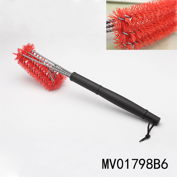 18in BBQ BRUSH WOODEN Handle