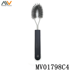 BBQ Cleaning Brush with Plastic Handle TAG style 2