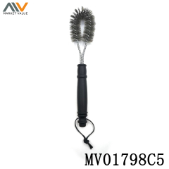 BBQ Cleaning Brush with Plastic Handle TAG
