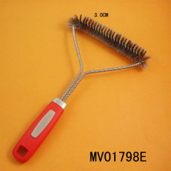 11.5in BBQ BRUSH with RUBBER Handle