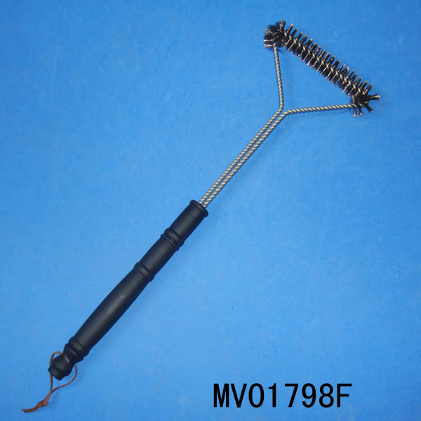 21in BBQ BRUSH with PLASTIC LONG Handle