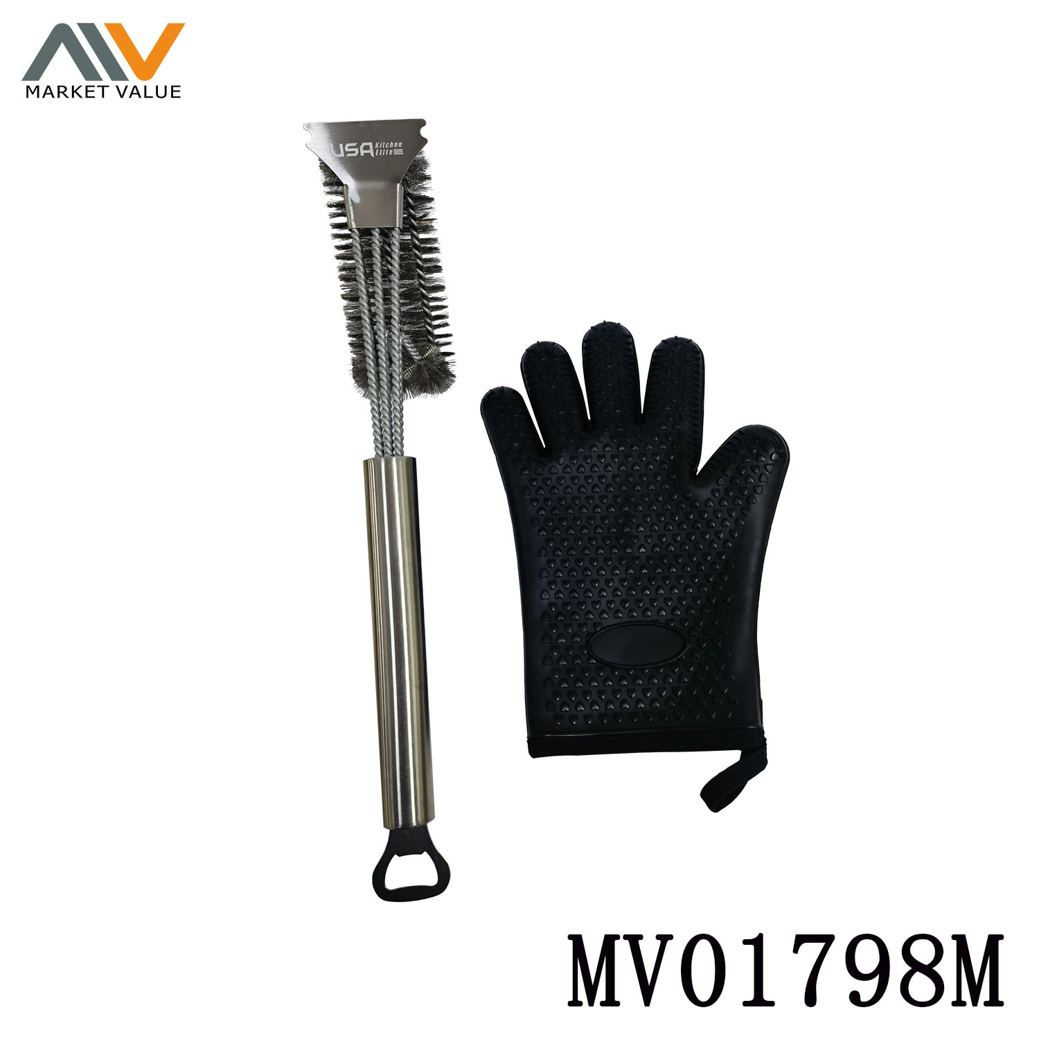 Multifunctional Baking Brush with Heat Proof Gloves TC