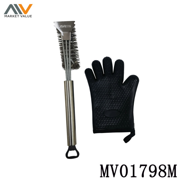 Multifunctional Baking Brush with Heat Proof Gloves TC