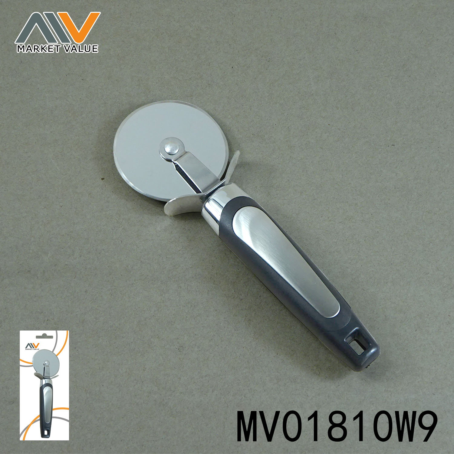 DIA6CM SS PIZZA CUTTER in WHITE BOX