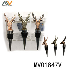 WINE STOPER -ZINC-ALLOY style 2