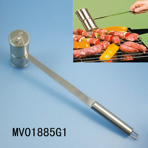 BBQ SALT PEPPER SHAKER SS TEEL