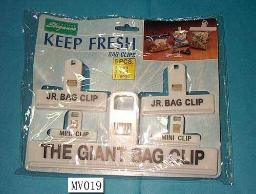 5PCS PLASTIC KITCHEN CLIPS