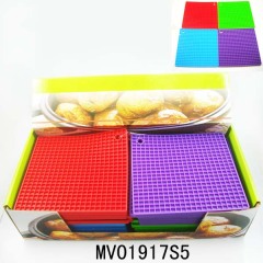 SILICONE MAT Hand TAG 24PCS in DISPLAY BOX