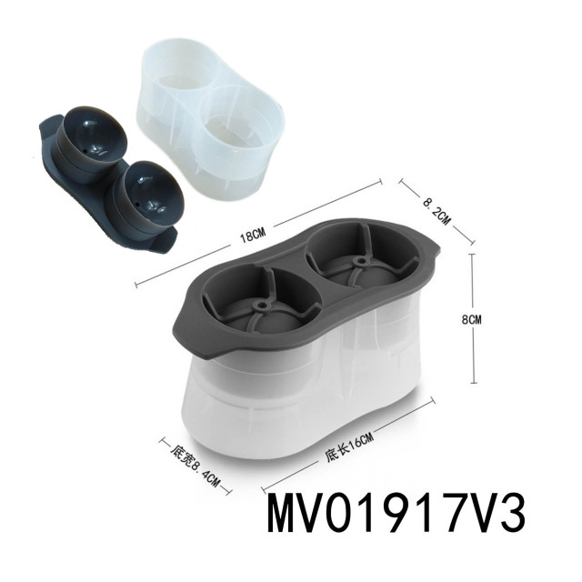 SILICONE with PE TRAY ICE GRID TC