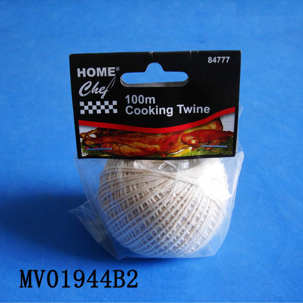 100M COOKING TWINE HEADCARD with POLY BAG
