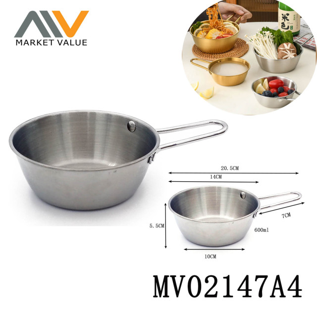 600ml SS noodle bowl rice wine bowl TAG