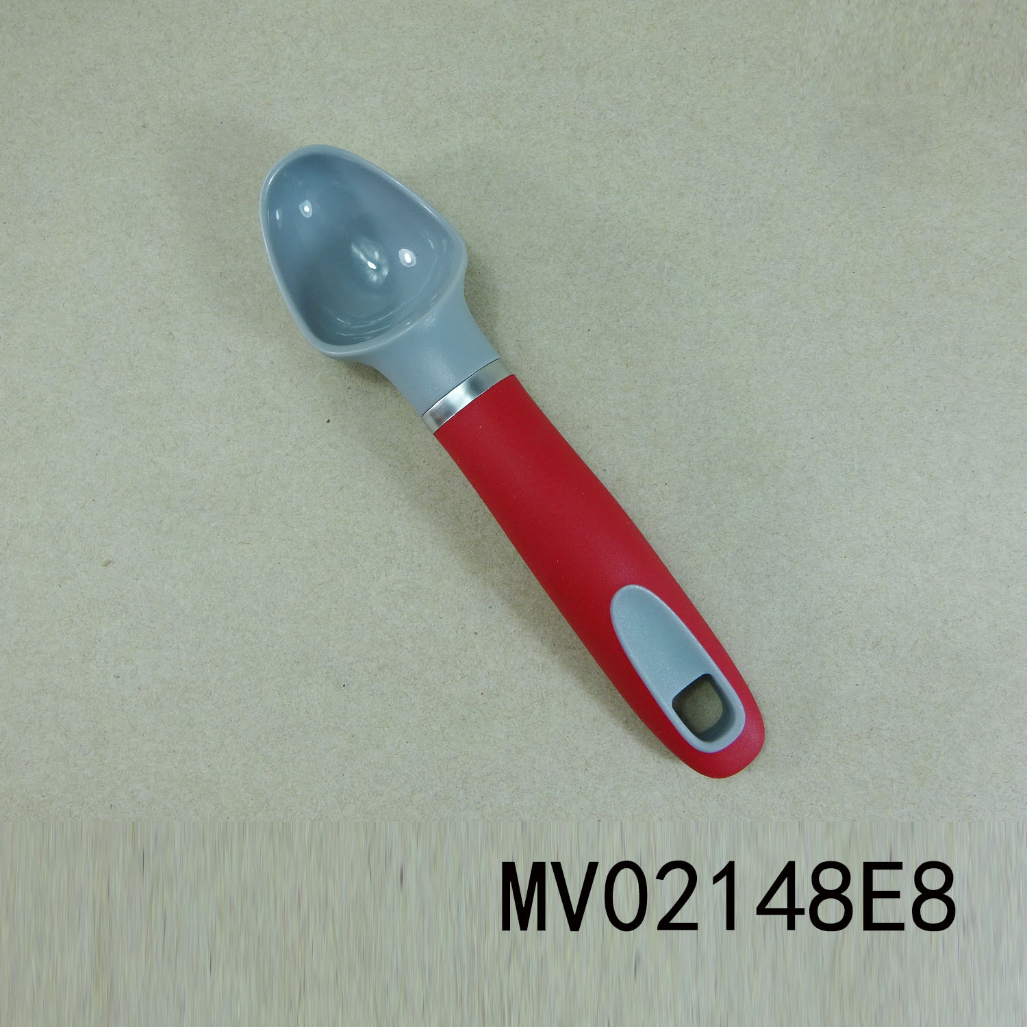 ICE CREAM SPOON PLASTIC and PP with TPR Handle TC