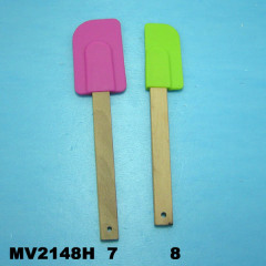 SILICONE SPATULA WOODEN Handle
