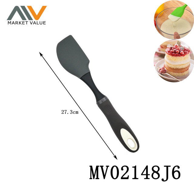 Silicone Spatula with PP with TPR Handle TC style 9