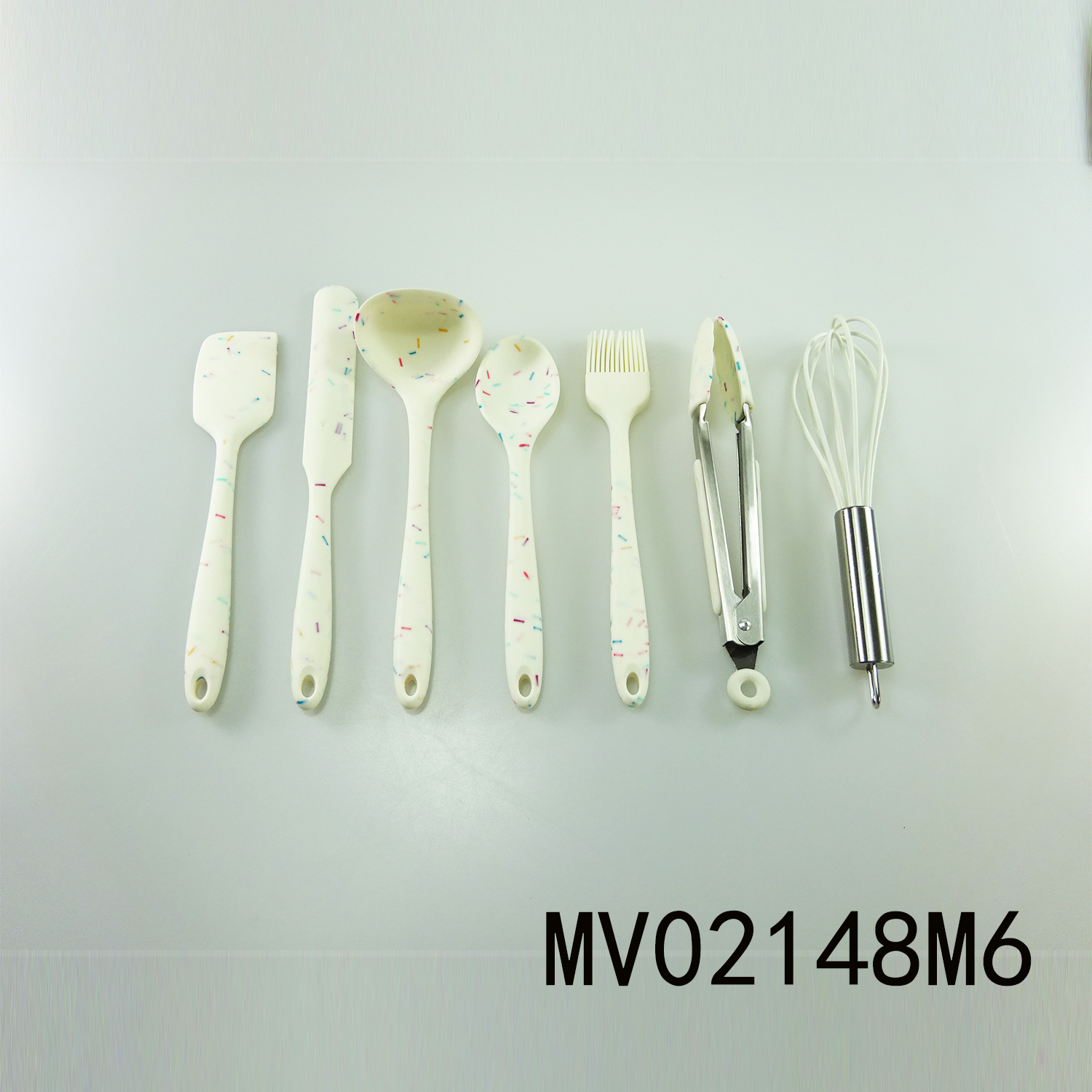 7PCS KITCHEN TOOLS MINI SILICONE UTNSIL TOOLS BOX