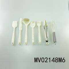 7PCS KITCHEN TOOLS MINI SILICONE UTNSIL TOOLS BOX