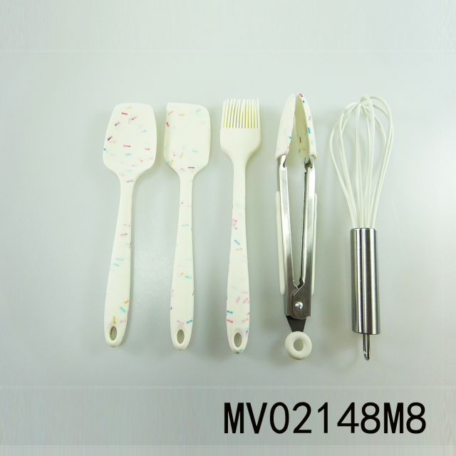 5PCS SILICONE KITCHEN TOOLS