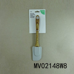 SILICONE SCRAPER with PLASTIC Handle TC