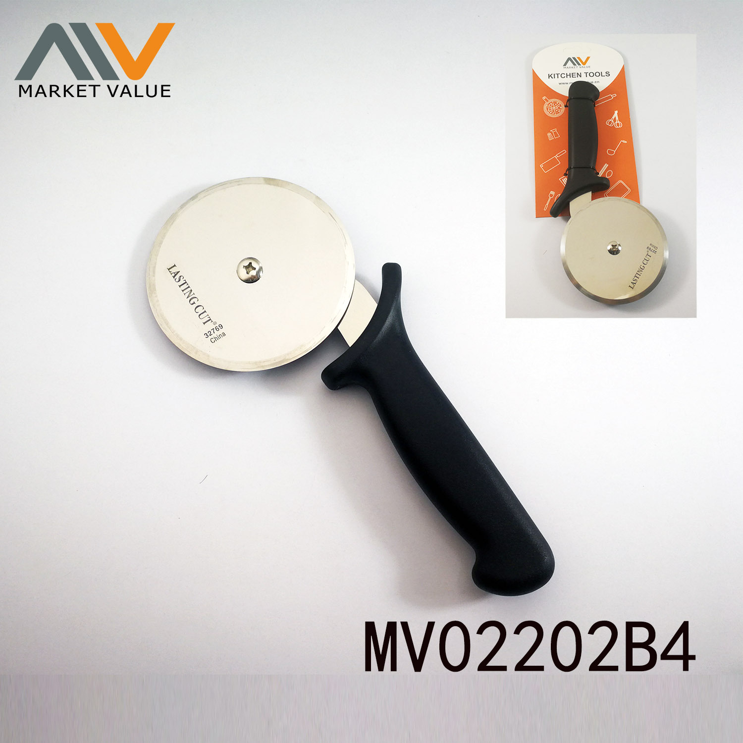 PIZZA CUTTER with PP INJECTION Handle TC