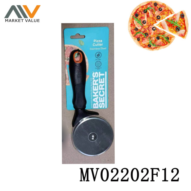 9CM Pizza Cutter with TPR Handle TC style 2