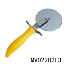 SS PIZZA CUTTER with PLASTIC Handle TC