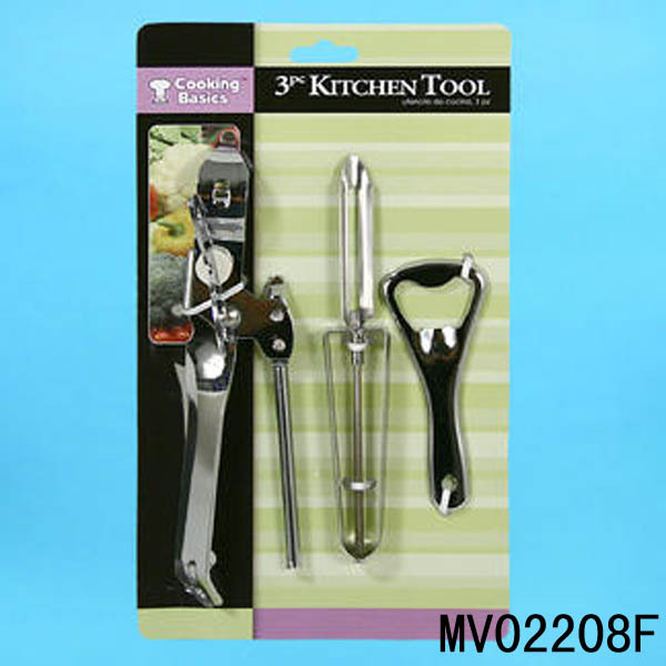 METAL CAN OPENER and PEELER and BOTTLE OPENER HIGH CARBON STEEL