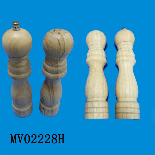OAK SALTE and PEPPER SMOOTH CUT in PVC BOX