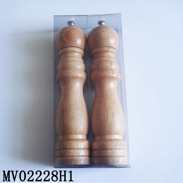 2PCS PEPPER SMOOTH CUT in PVC BOX