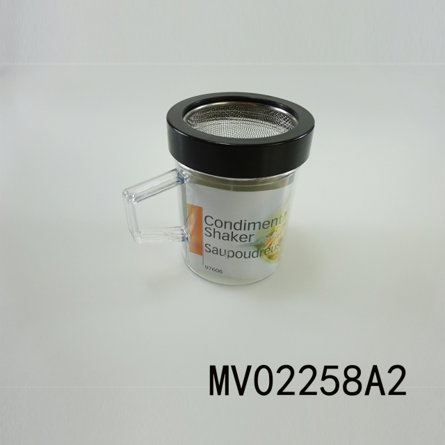 PS CONDIMENT SHAKER with SS NET STICKER