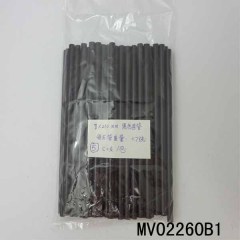 5PCS BLACK DRINKING STRAW in PVC BAG