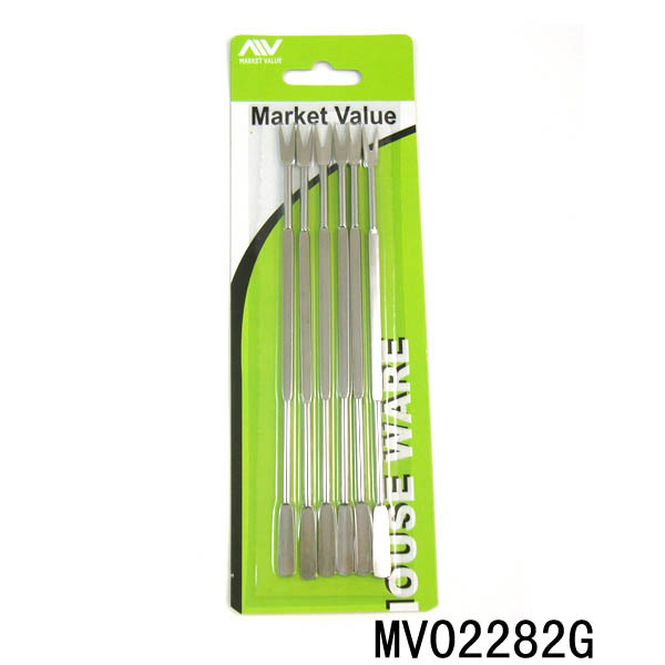 6PCS SS CRAB FORKS